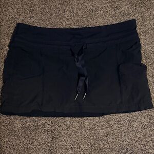 Lululemon Athletica Black Mini Skirt